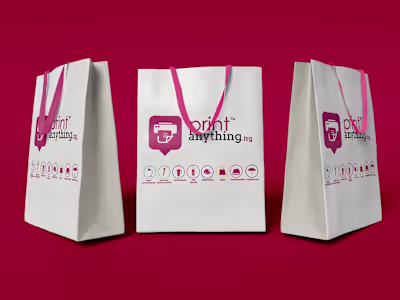 PRINT ANYTHING BRANDED PAPER BAGS
