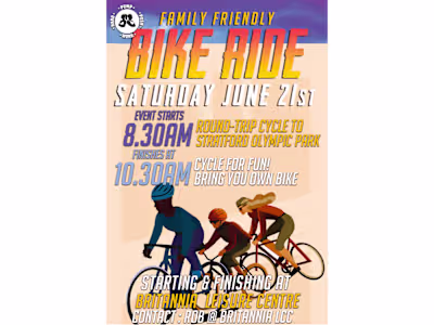 PPWH Bike Ride Poster for Social Media