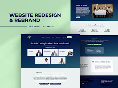 Website Redesign & Rebrand - Whole Brother Mission