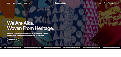 Bububyaika: A High-Fashion E-commerce Site in Framer