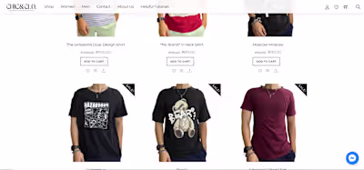 Chic&Clo.com an E-commerce Responsive Website