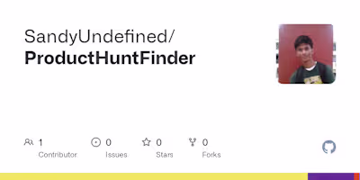 Product Hunt Finder Web Application