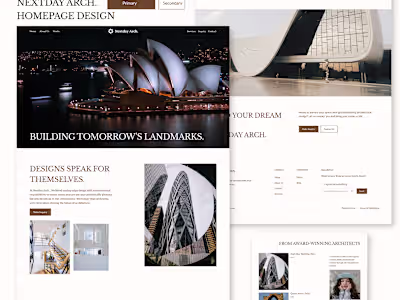 Architectures Agency Homepage