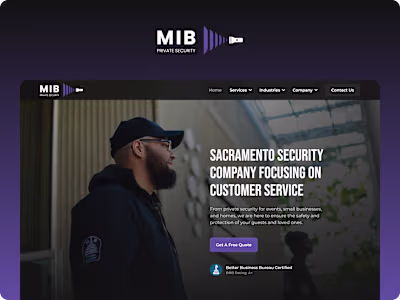 Members In Black - Branding, Web Design, Webflow, and SEO