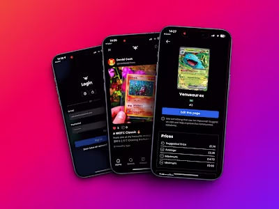 hoardboard Mobile Application - Social Media for Collectors