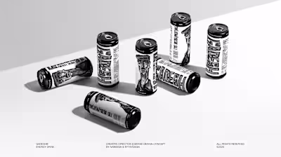 GADESH® - Energy Drink | Brand Identity