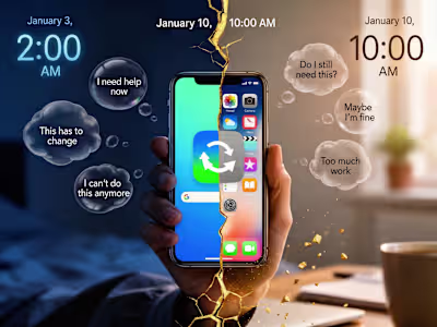 Week 1 Content Closed the Trust Gap for a Mental Health App