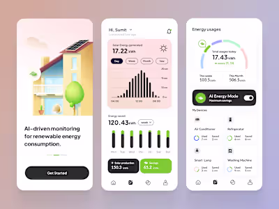 EcoPower - Solar Energy App

