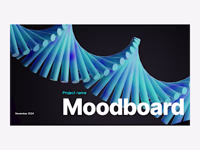 Moodboard Presentation