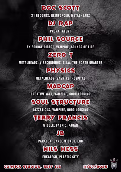 Vampire Records Poster Design