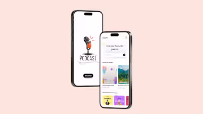 Excited to share my latest podcast app design! I recently de...