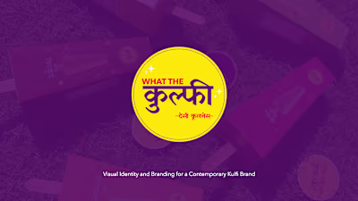 WhatTheKulfi | Visual Identity & Branding