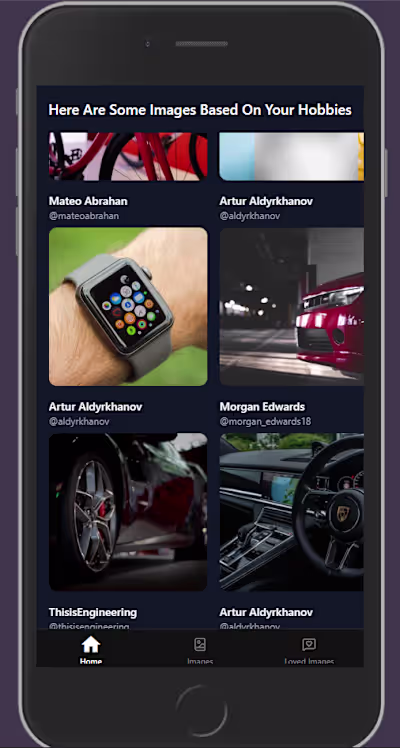 Fresh - Personalized Wallpaper Discovery App