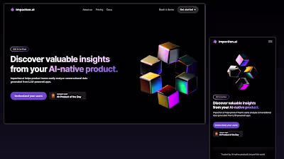 Framer Website for impaction.ai