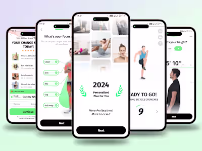 Lose Weight - Mobile Fitness App Development