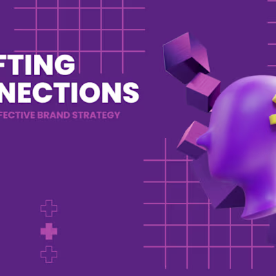 Crafting Connections: The Art of Effective Brand Strategy.