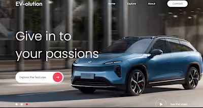 Landing page 