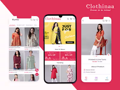 e-Commerce Website & App for Clothes: Fashion Finds
