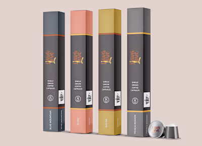 Java Love Brand Identity & Packaging Design Project