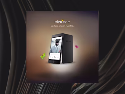 Artwork for the Tolino eReaders Series