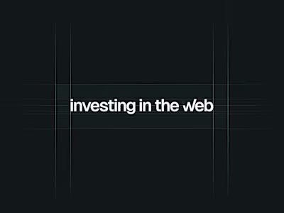 Investing in the Web