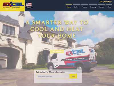 Excel Geothermal Website