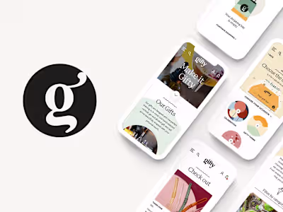 Gifty UI Design Project