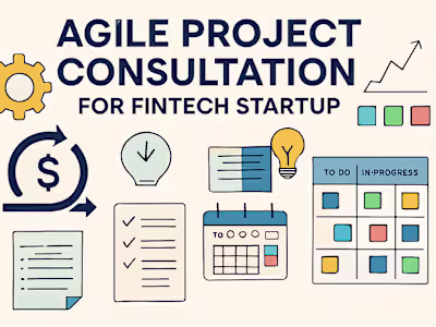 Agile Project Consultation for FinTech Startup