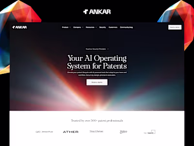 Ankar AI Website Redesign & Framer Development