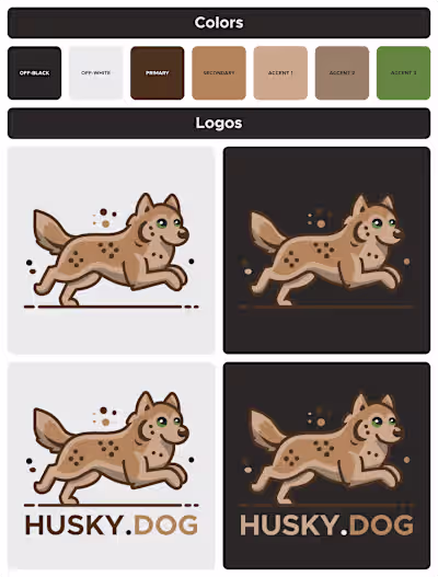 Husky Dog Digital - Brand Guidelines