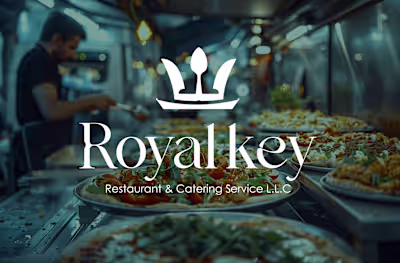 Royal Key Restaurant Brand Identity Design