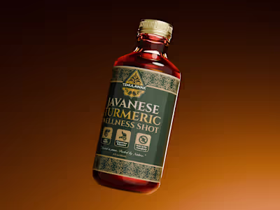 Wellness Shot | Art Direction & 3D Product Render