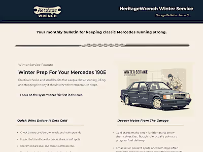 HeritageWrench Newsletter Case Study