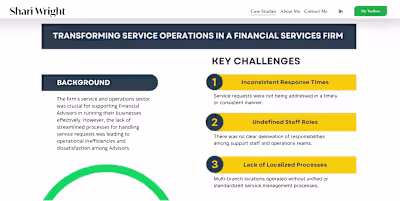 Revamping Financial Service Operations for Enhanced Advisor Sup…
