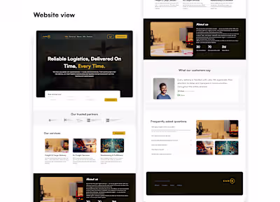 Carto Website design