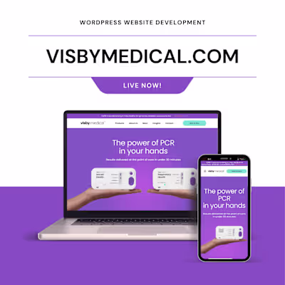 Visby Medical Website 