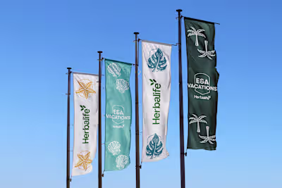 Branding for a premium holiday event