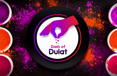 Logo + animation | Cooking channel "Dash of Dulat" on Behance