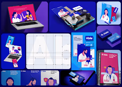 Able's Visual Identity Rebranding