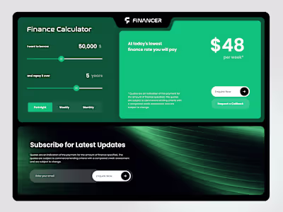 Turned a boring finance calculator into a conversion machine...