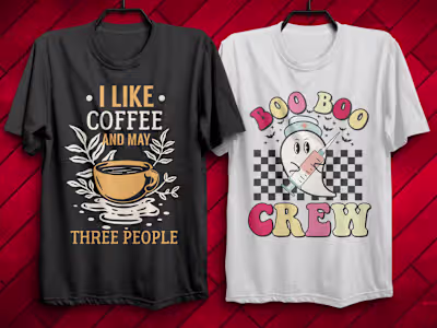 Custom T-Shirt Design for Lifestyle Brand