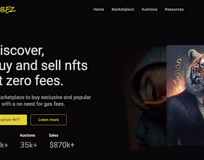 Tribez NFT marketplace