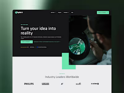 Redesign of Byte Lab's Website