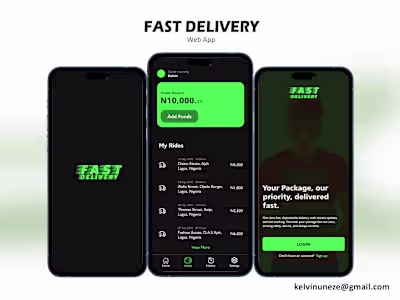 Fast Delivery Web App