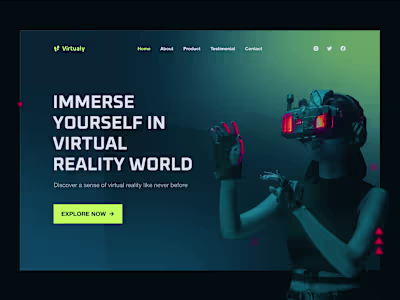 Virtual Reality Website