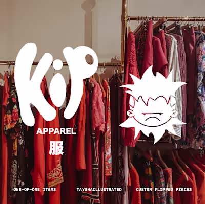 Kip Apparel Spec Branding Design by Taysha Billinger