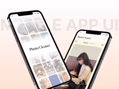 Swipe-Based Photo Cleanup App for