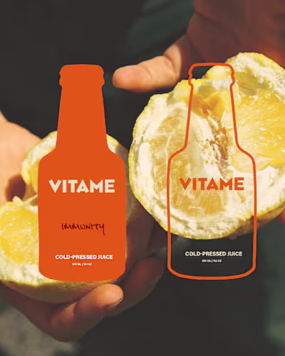 🍊 Vitame Branding When I feel like creating something outsi...