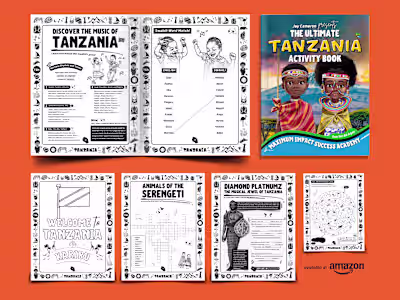 Creative Children's Book Design & Fun Activity Layouts