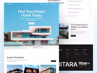Real Estate Website Development